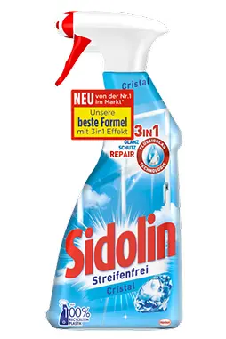 Das neue Sidolin Streifenfrei Cristal.