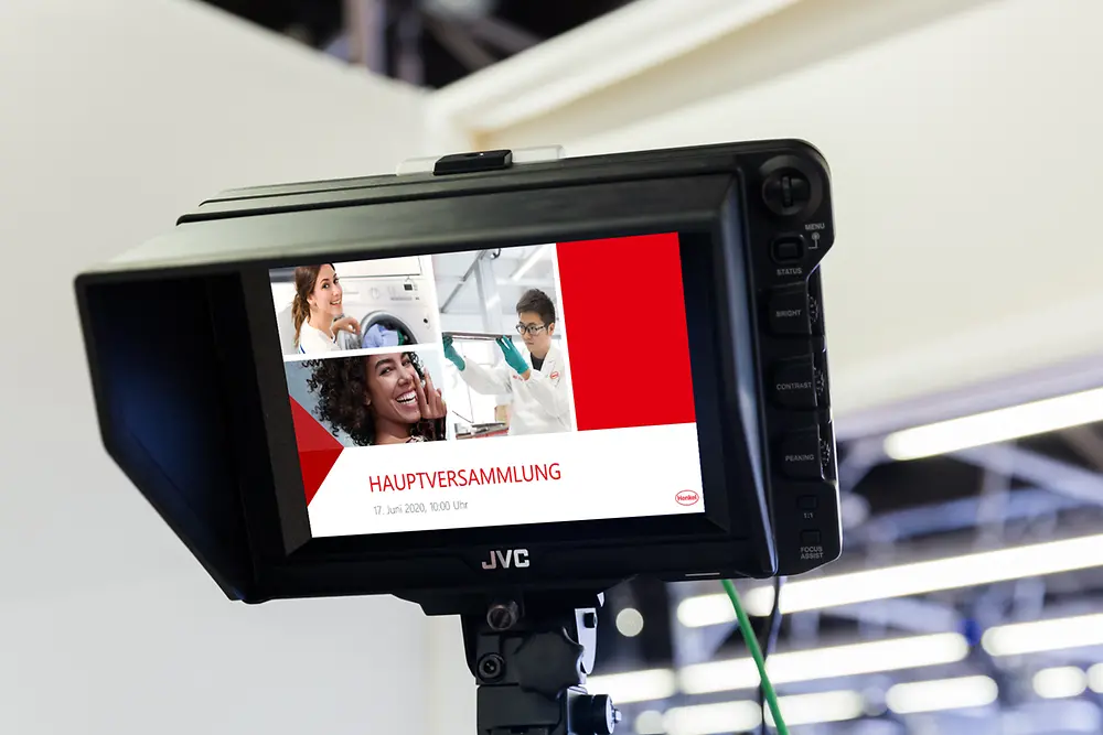 Henkel Hauptversammlung 2020: Webcast