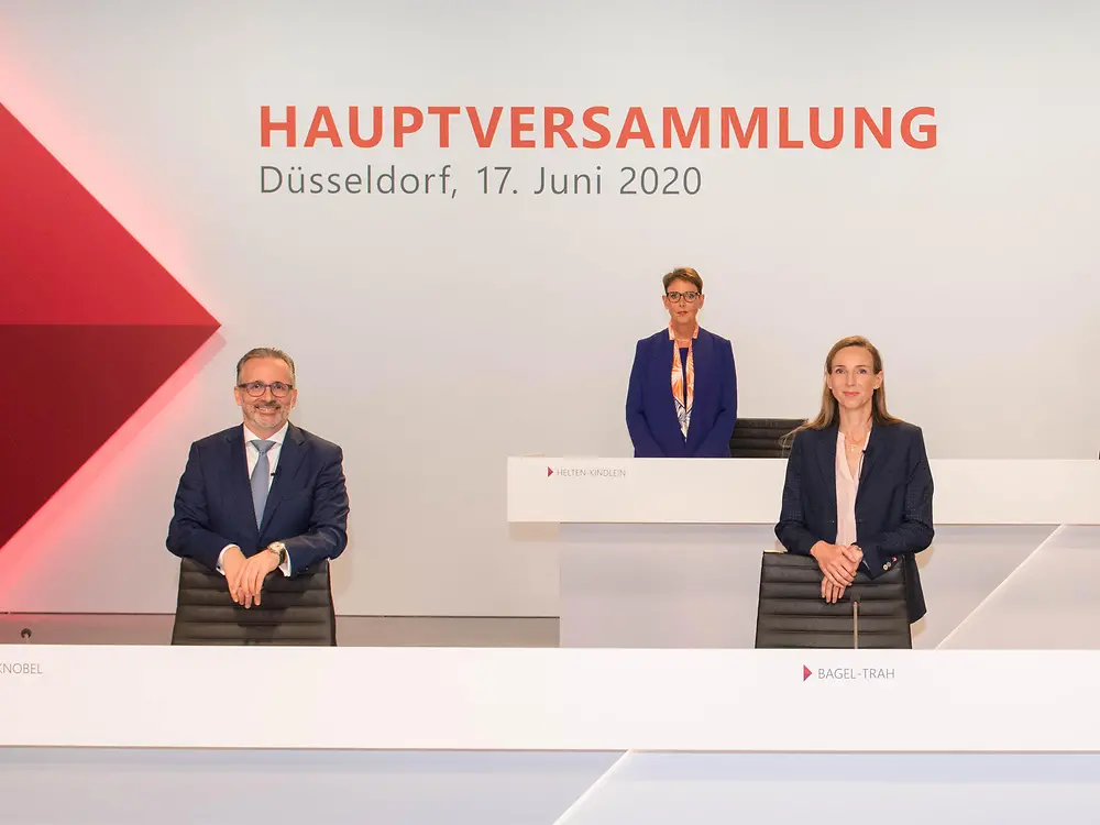 
Virtuelle Hauptversammlung 2020 von Henkel