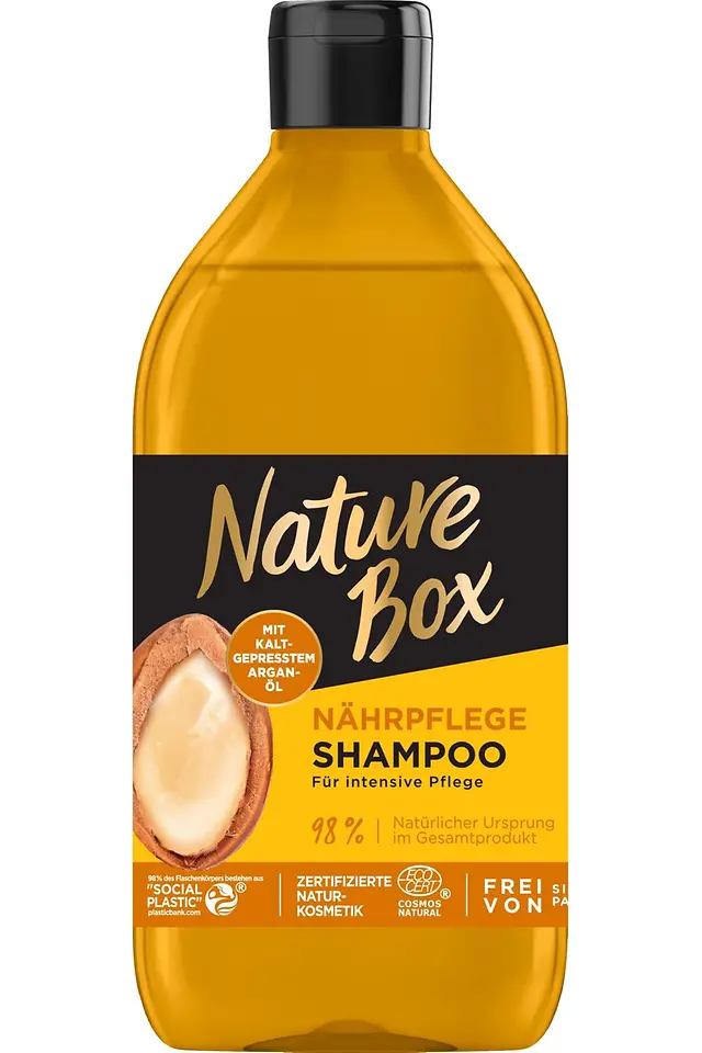 Nährpflege Shampoo mit kaltgepresstem Argan-Öl