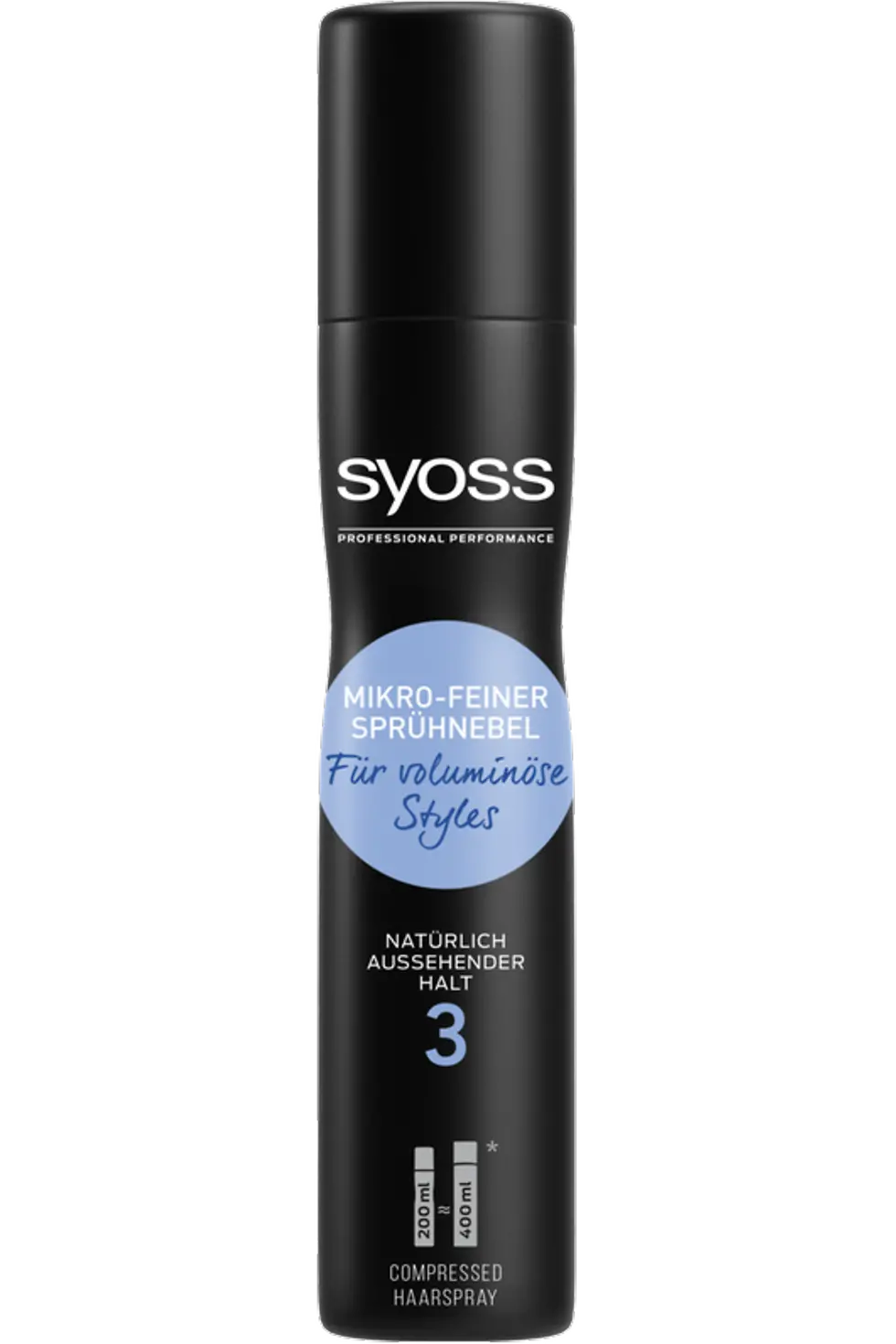 Syoss Compressed Micro Spray für voluminöse Styles