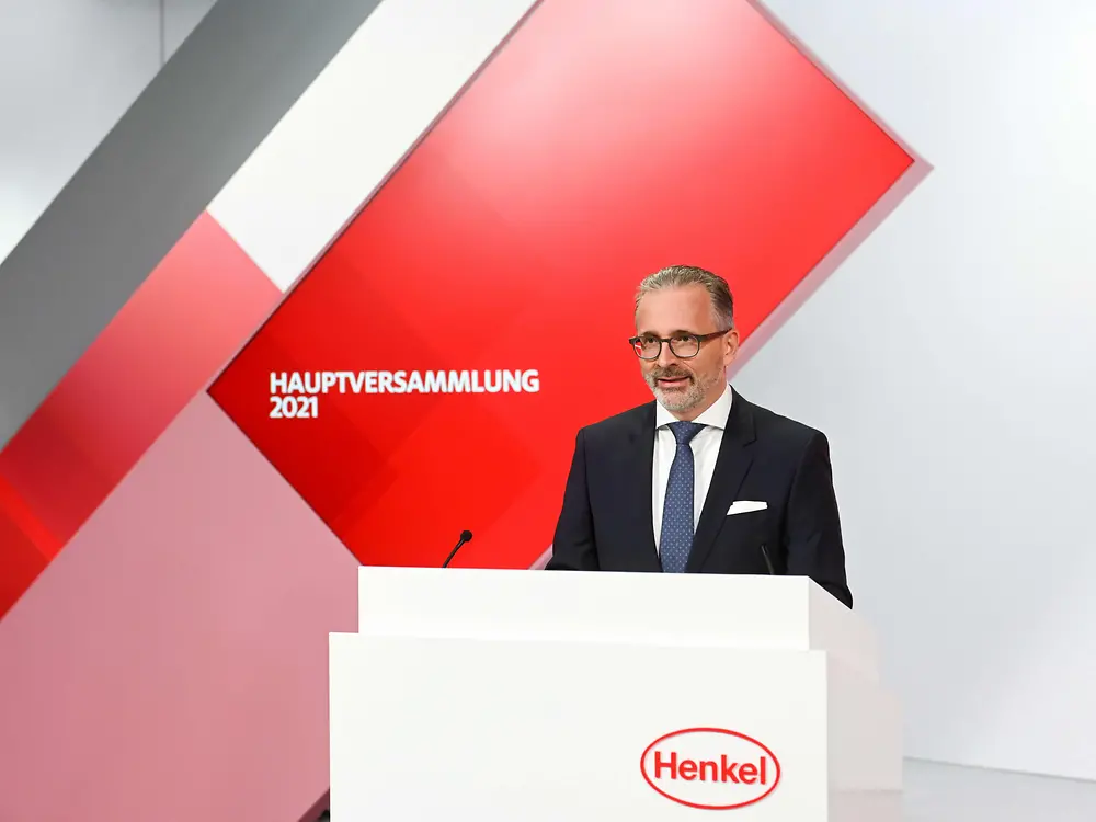 
Carsten Knobel, Vorsitzender des Vorstands von Henkel