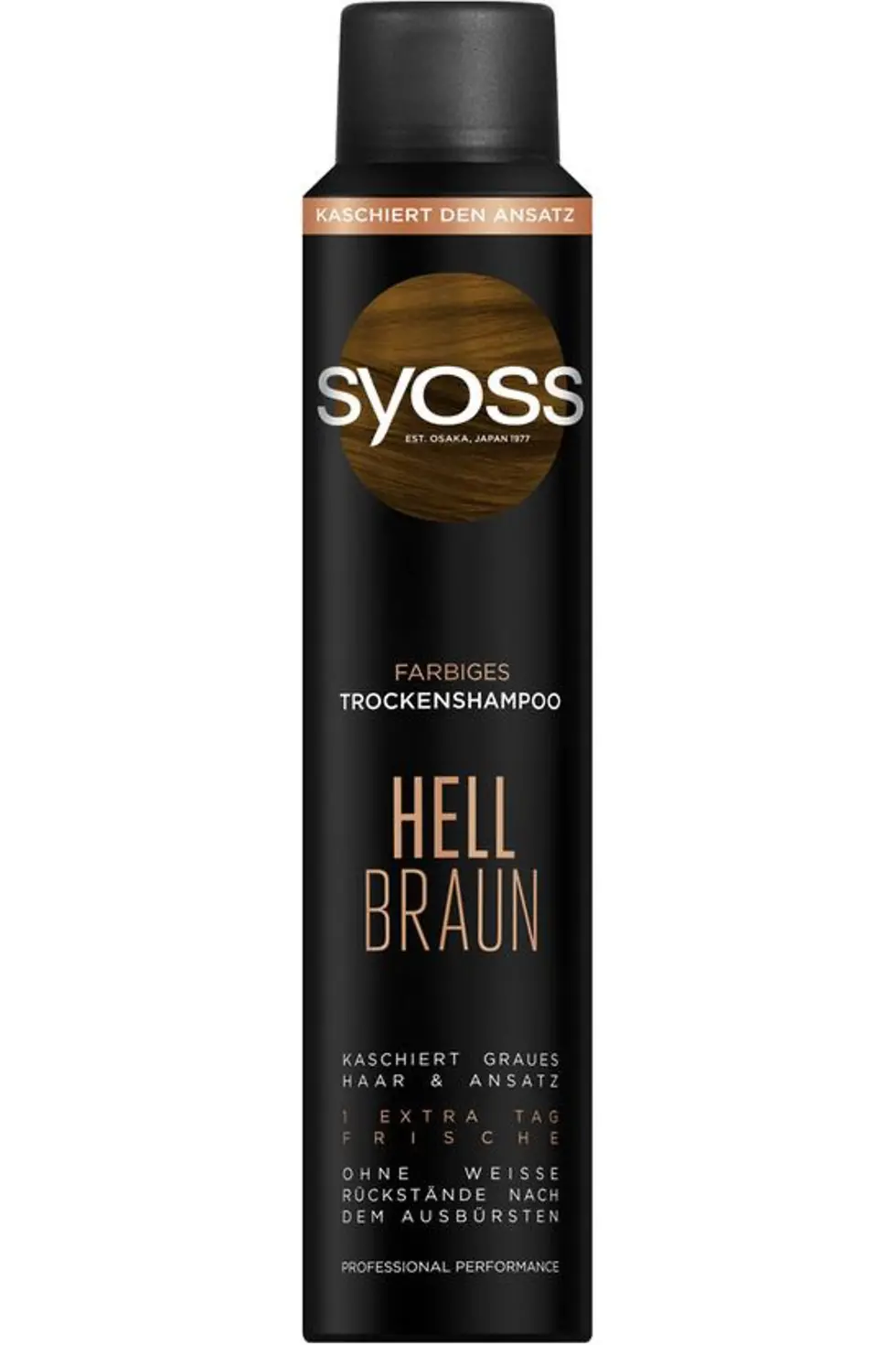 syoss FARBIGES TROCKENSHAMPOO für hellbraunes Haar