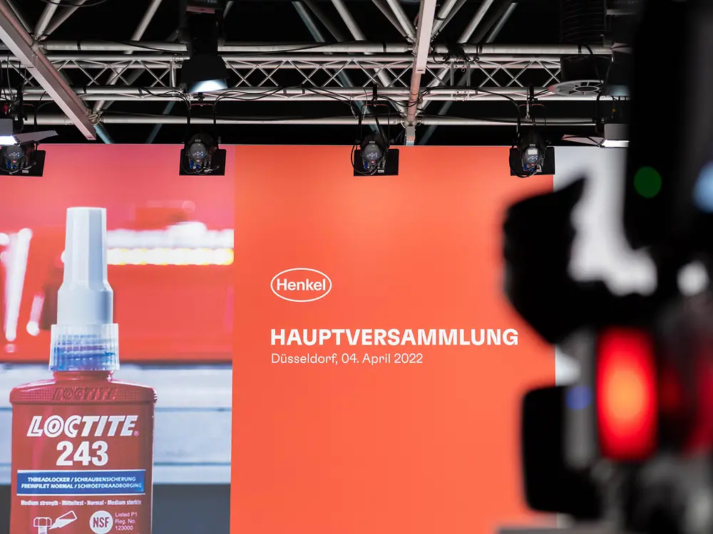 
Virtuelle Hauptversammlung 2022 von Henkel