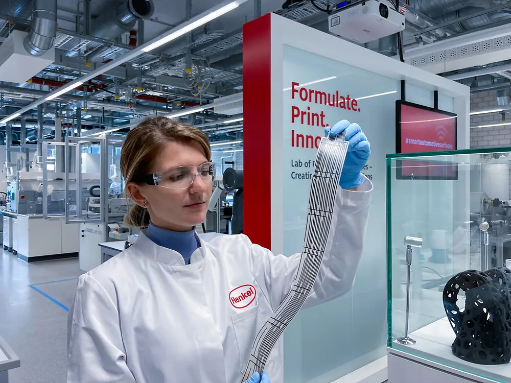 
Henkel präsentiert innovative Lösungen für gedruckte Elektronik von intelligenten Oberflächen und digitale Gesundheitsvorsorge auf der LOPEC 2023.