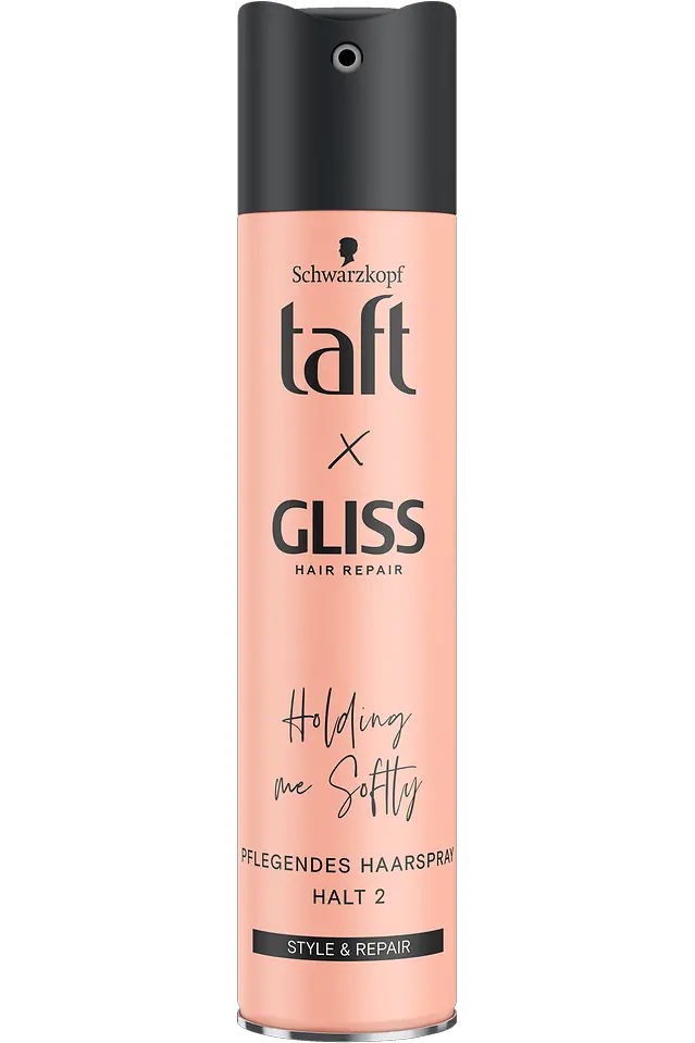 
Taft x Gliss Holding me Softly Pflegendes Haarspray