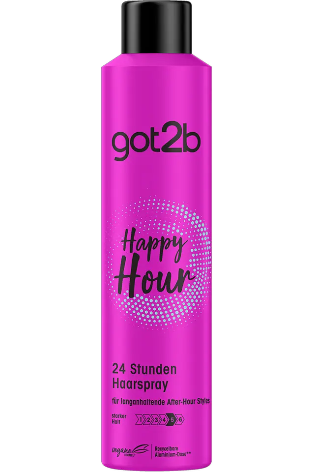 
got2b Haarspray Happy Hour 24 Stunden