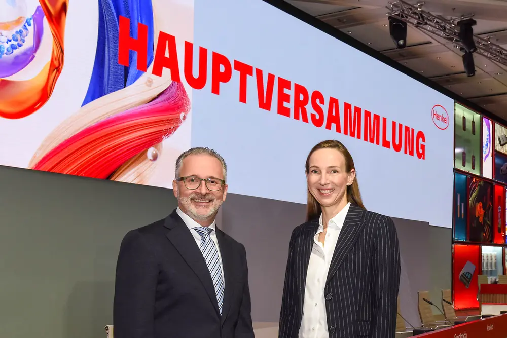 Hauptversammlung: Carsten Knobel und Simone BagelTrah