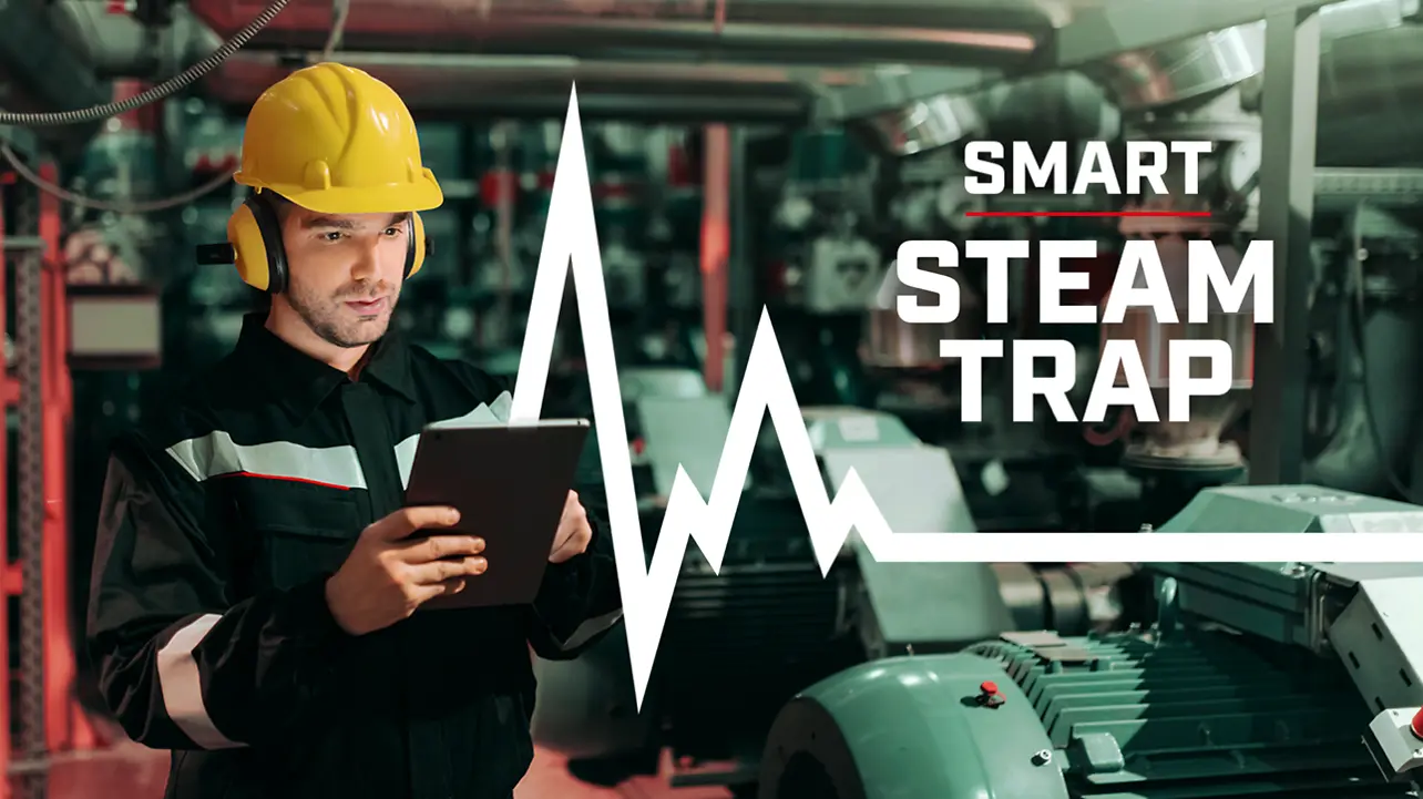 Loctite Pulse Smart Steam Trap, maintenance processes technician in a plant 