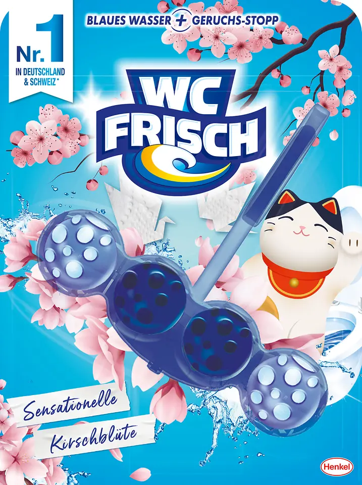 WC FRISCH Frühlings-Edition für blühende Momente im Bad