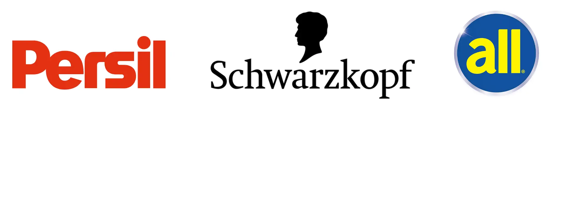 Top 3 Marken Consumer Brands: Persil, Schwarzkopf, all