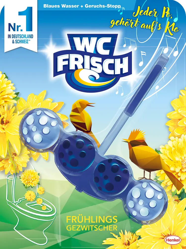 
WC FRISCH „Frühlingsgezwitscher“