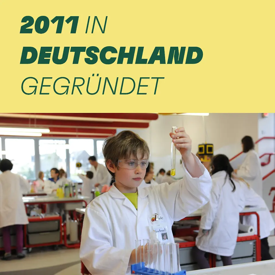 Forscherwelt -2011 in Deutschland gegründet
