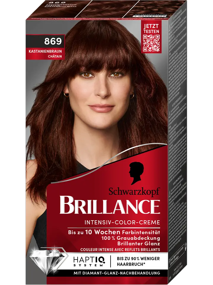 
Brillance Intensiv-Color-Creme 869 Kastanienbraun