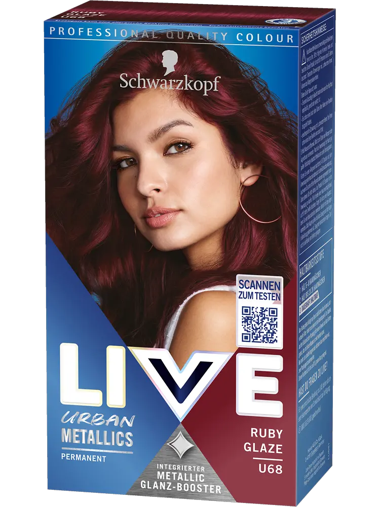 
LIVE Permanent Coloration Ruby Glaze U68