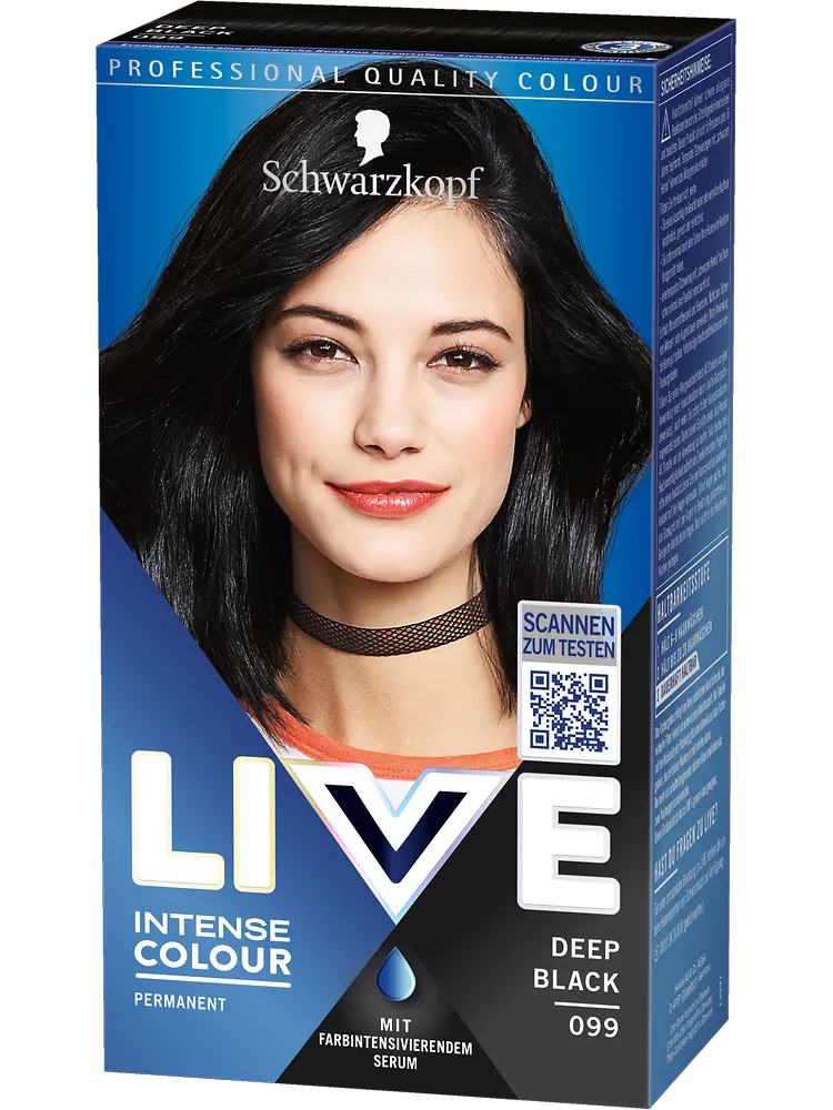 
LIVE Permanent Coloration Deep Black 099