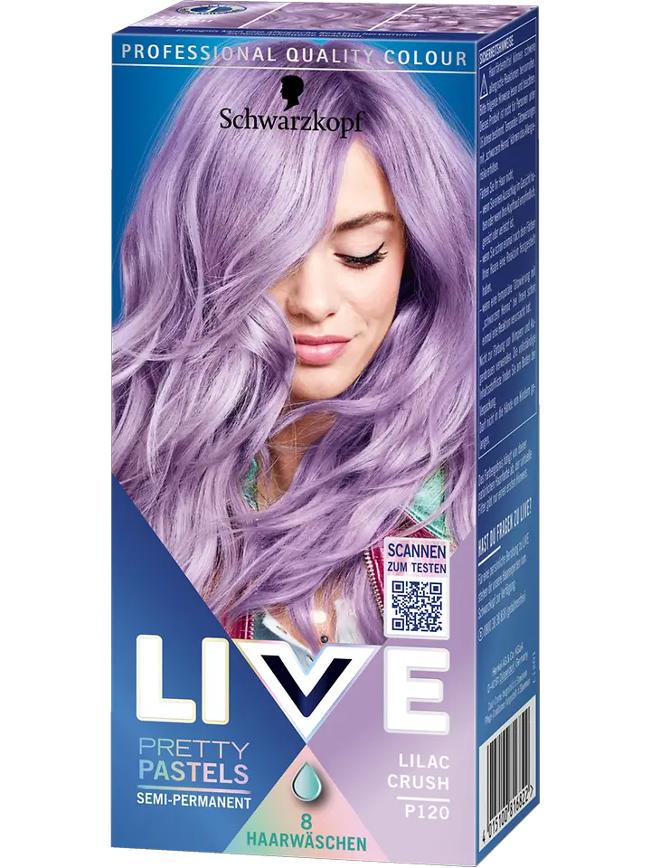 
LIVE Semi-Permanent Colorationen Lilac Crush P120