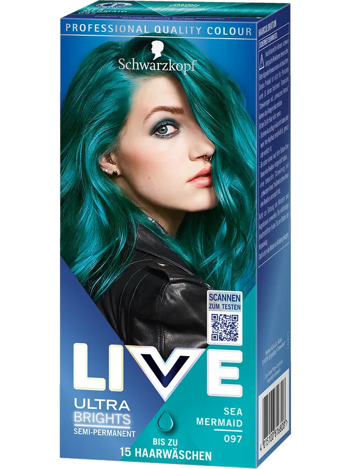 
LIVE Semi-Permanent Colorationen Sea Mermaid 097