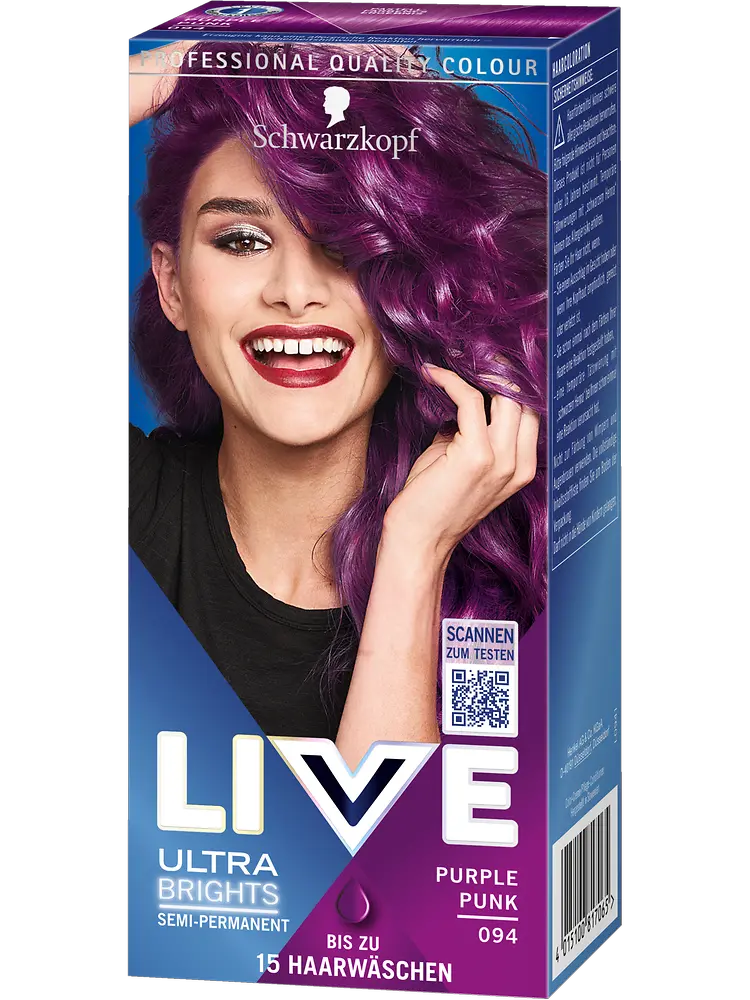 
LIVE Semi-Permanent Colorationen Purple Punk 094