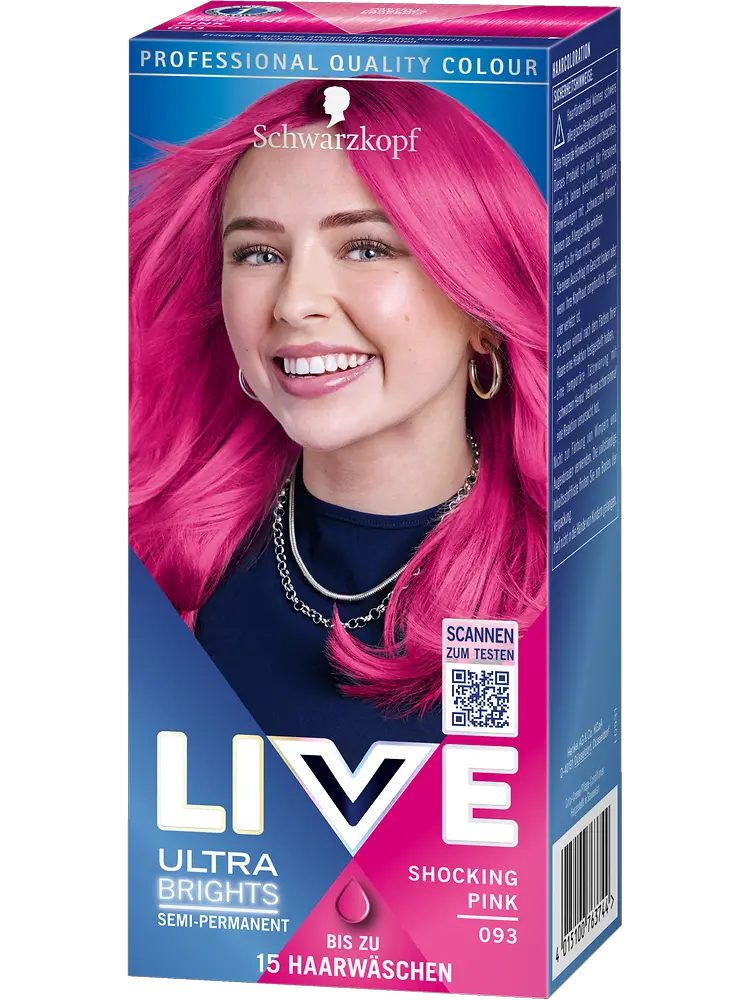 
LIVE Semi-Permanent Colorationen Shocking Pink 093