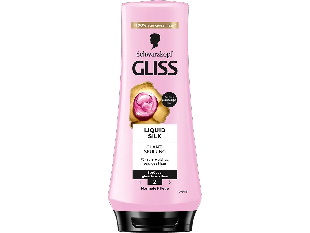 
Schwarzkopf GLISS Liquid Silk Glanz-Spülung 