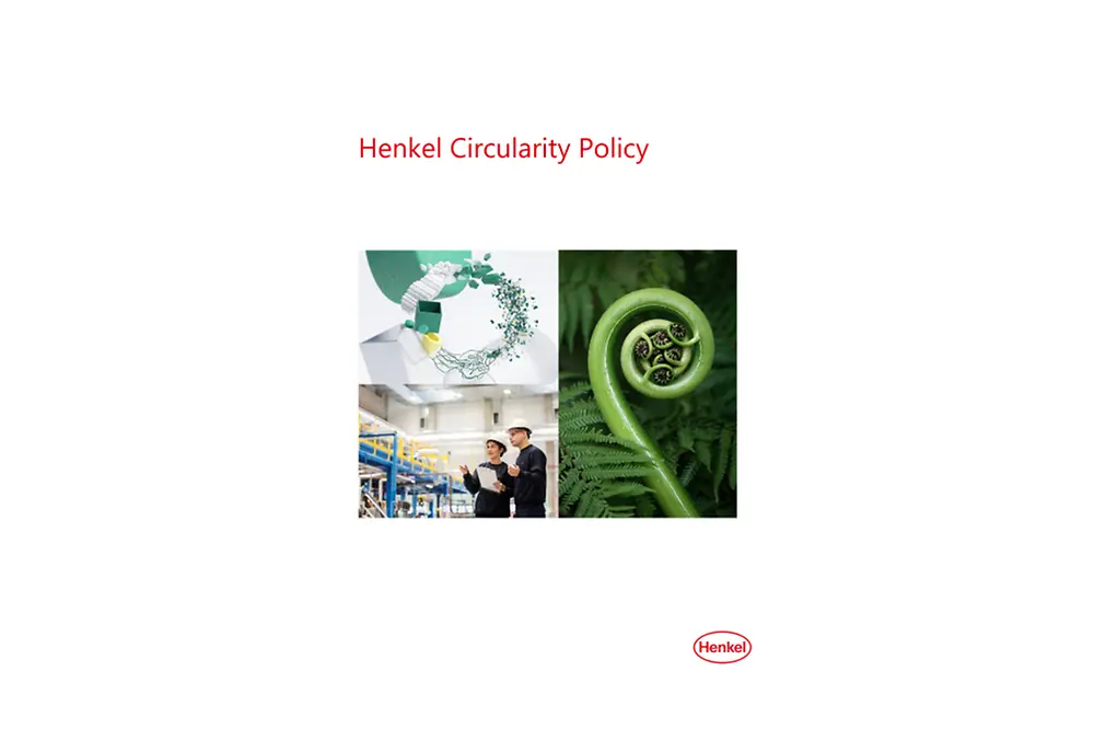 Cover: Henkel Circularity Policy