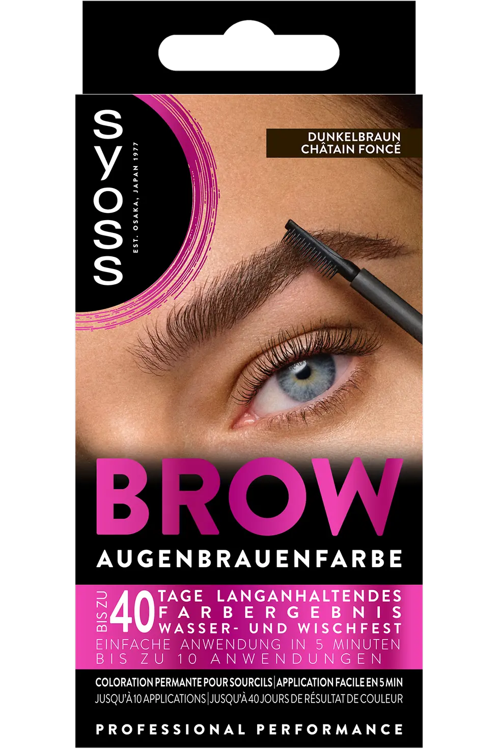 
Syoss Brow Augenbrauenfarbe Dunkelbraun