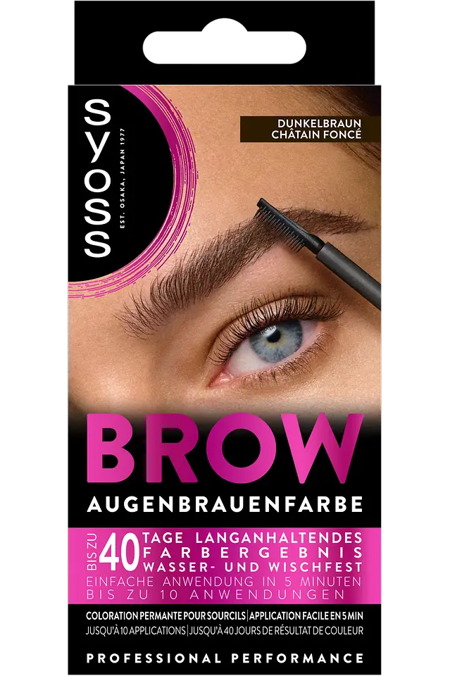 
Syoss Brow Augenbrauenfarbe Dunkelbraun