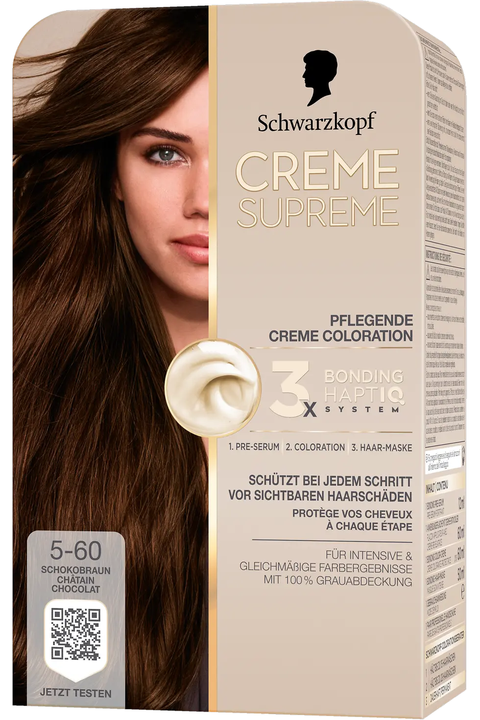 
Creme Supreme Pflegende Creme Coloration 5-60 Schokobraun