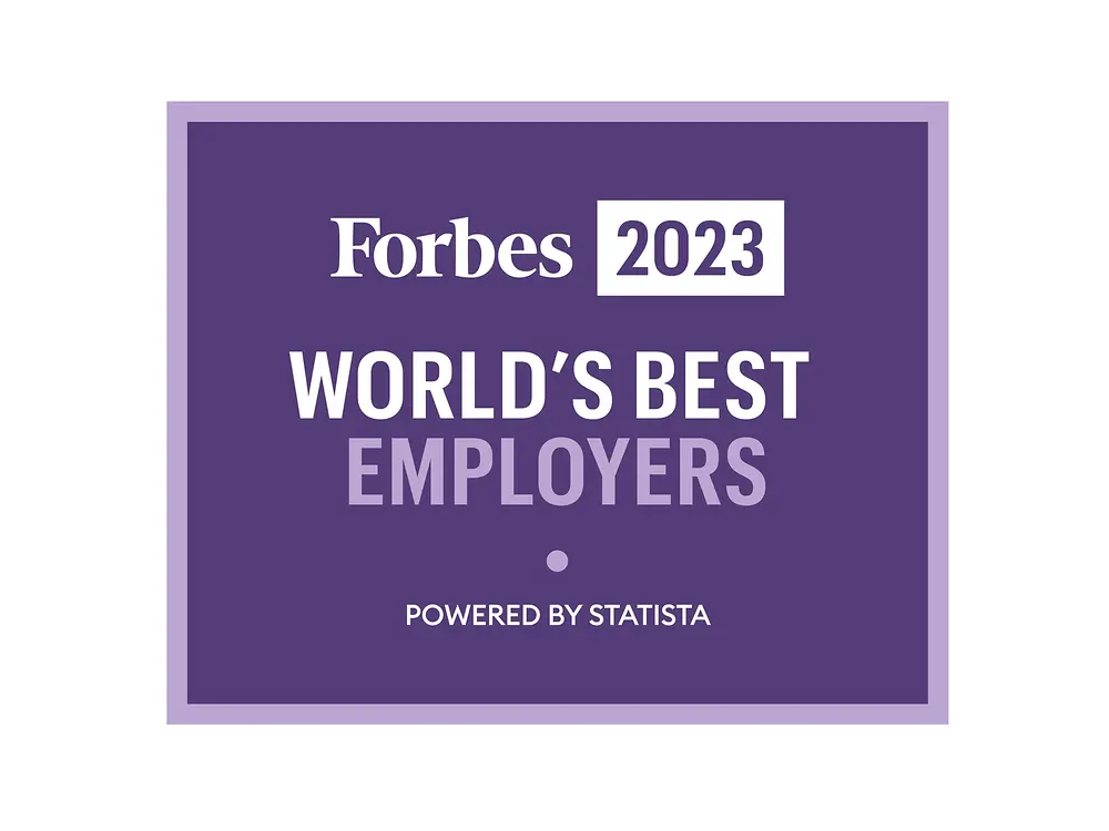 WORLD’S BEST EMPLOYERS, FORBES 2023