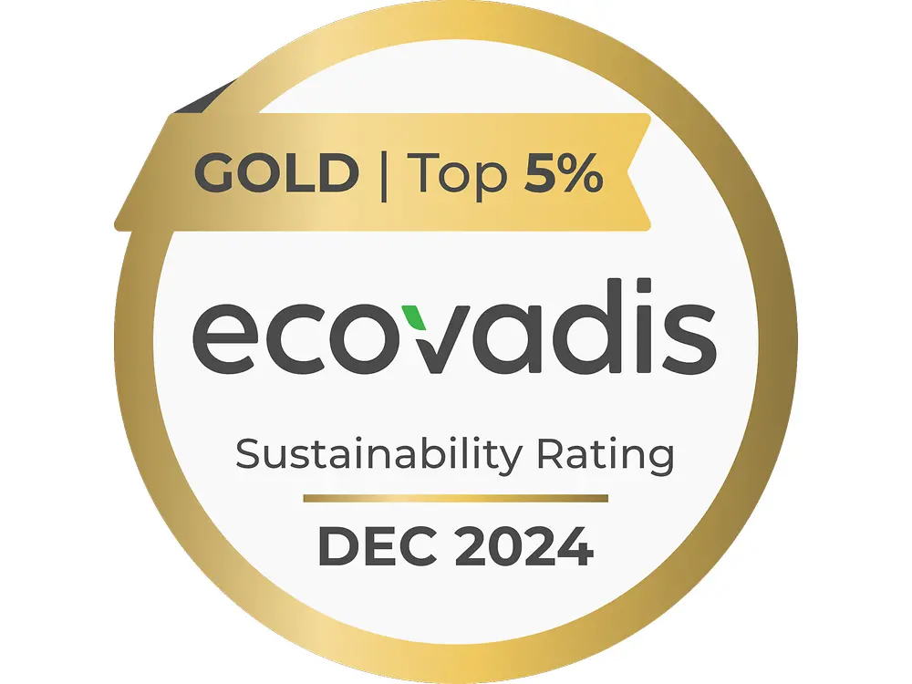 EcoVadis Goldmedaille 2024 