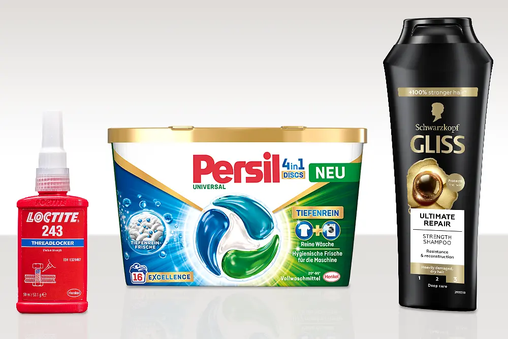 Henkel Top-Marken: Loctite, Persil, Schwarzkopf