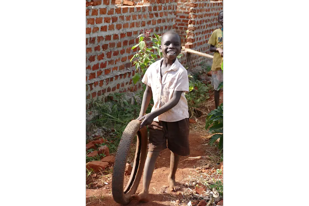 This boy from the local neighborhood 