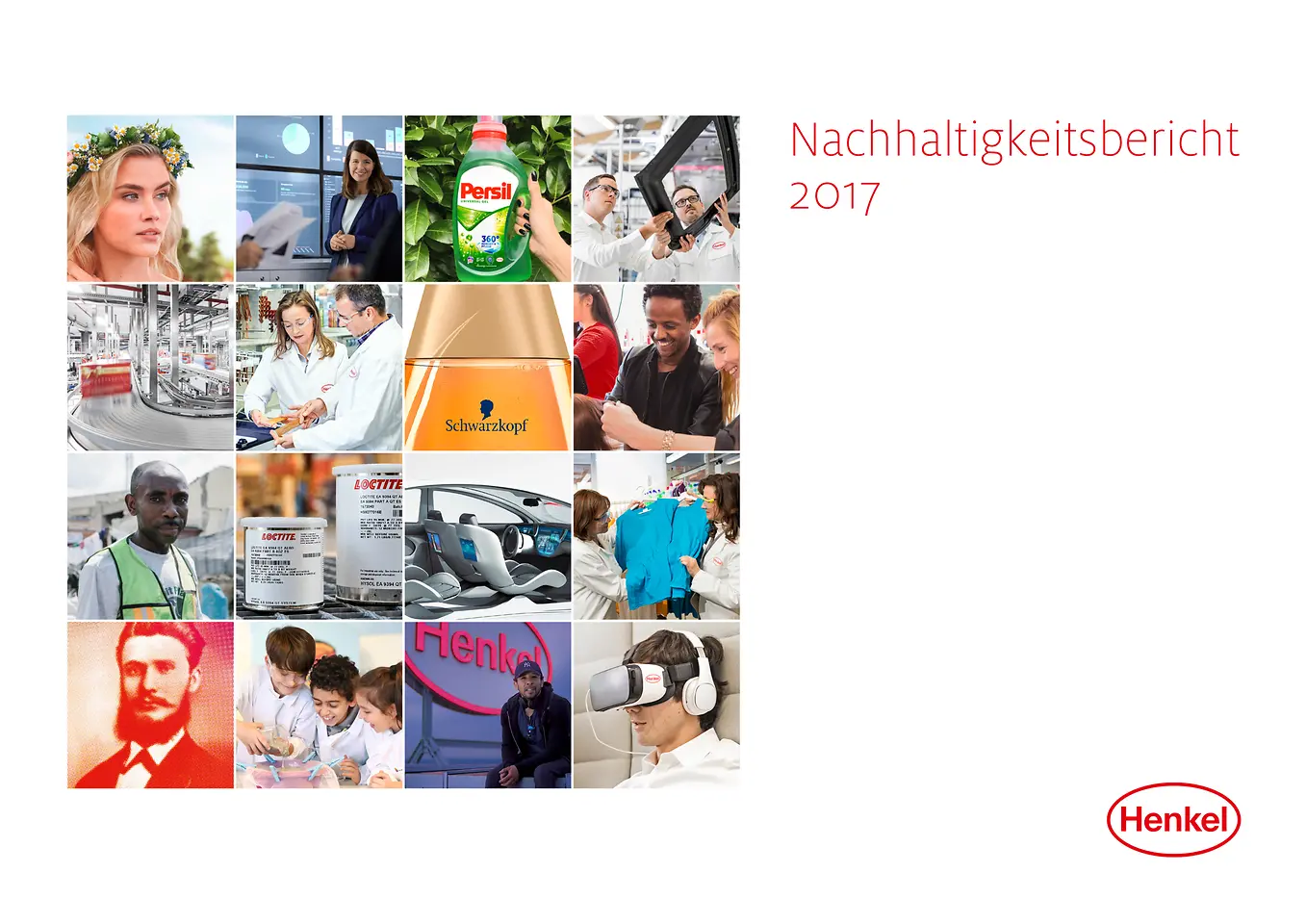 2017 Nachhaltigkeitsbericht Cover