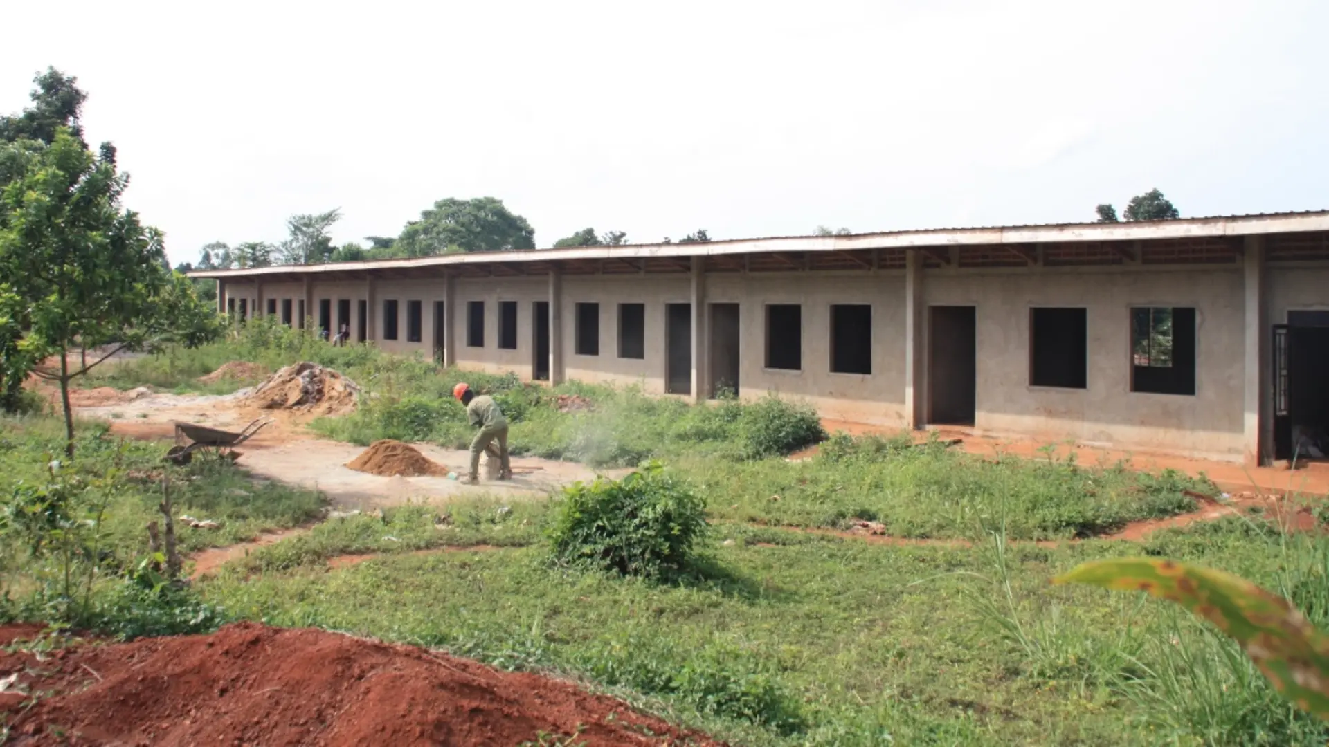 Schulgebäude des Mirembe Cottage of Street Girls