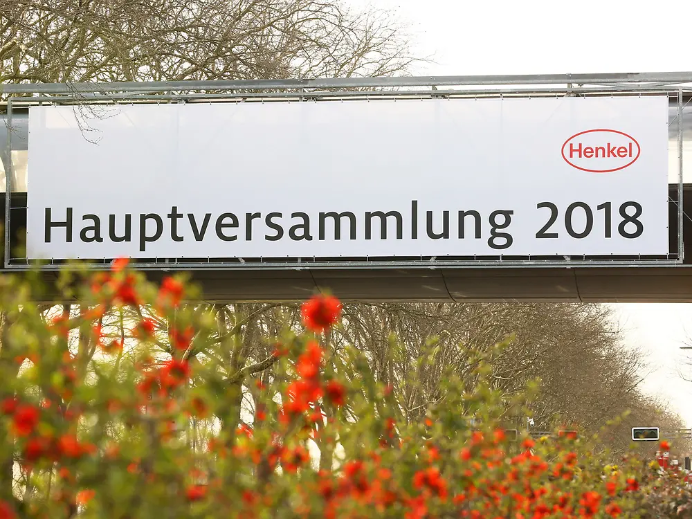 
Henkel-Hauptversammlung in Düsseldorf