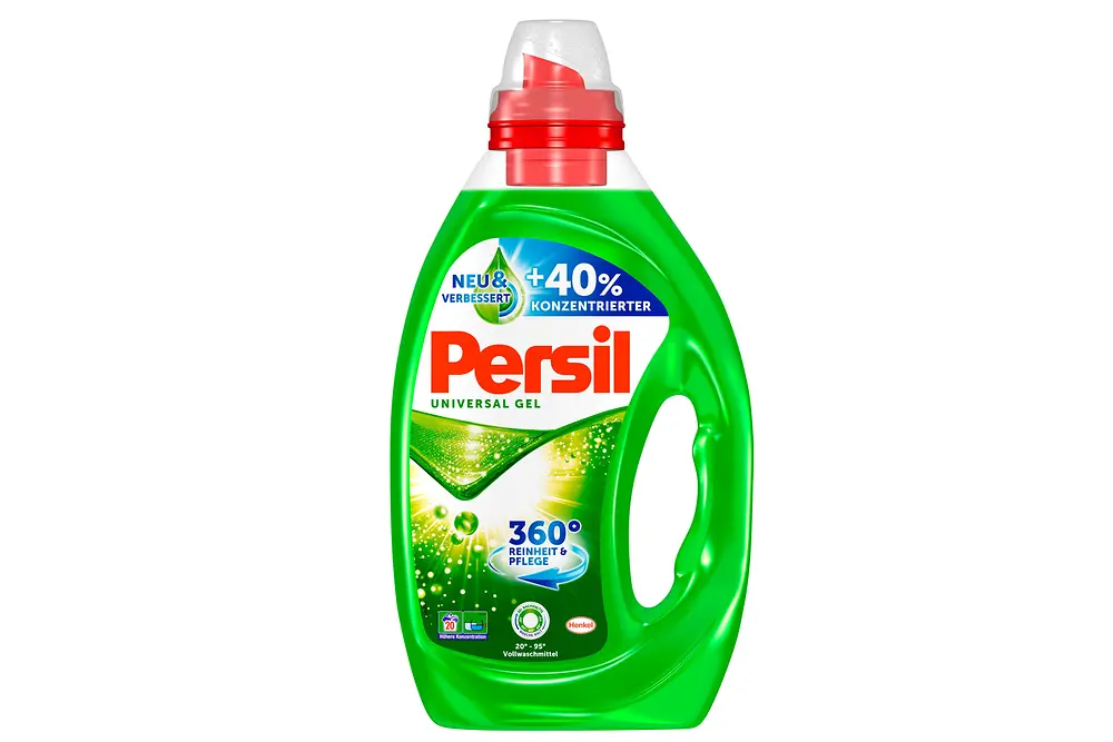 Persil - Die Flaschen sind zu 100% recycelbar. 