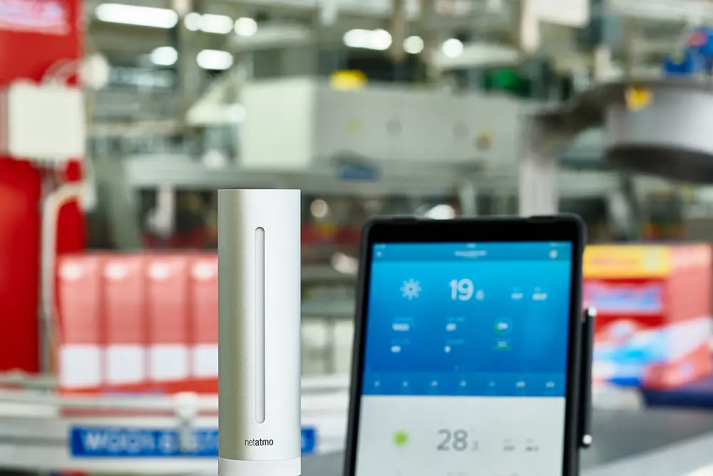 Henkel installiert als erstes Unternehmen die „Smart-Home“-Technologie von Netatmo in seinen Produktionswerken.