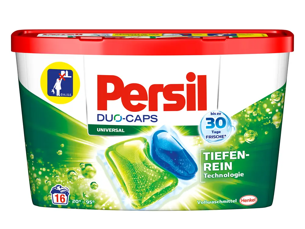 Die neuen Persil Duo-Caps Universal