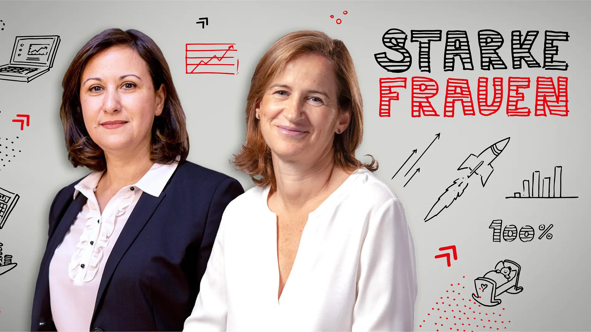 Starke Frauen: Soulef Karoui und Amélie Vidal-Simi