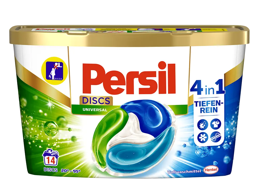 Die neuen Persil Discs Universal