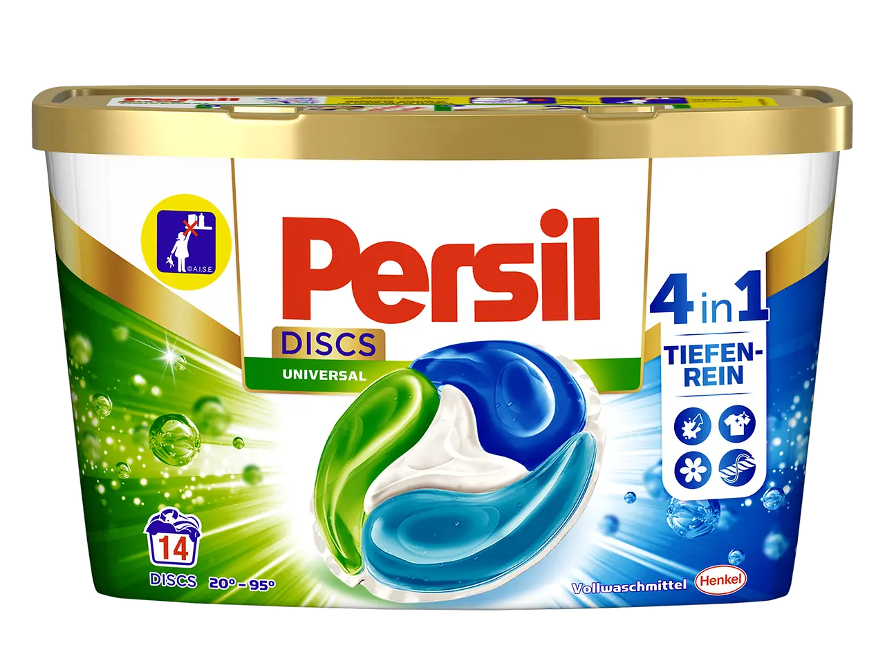 Die neuen Persil Discs Universal