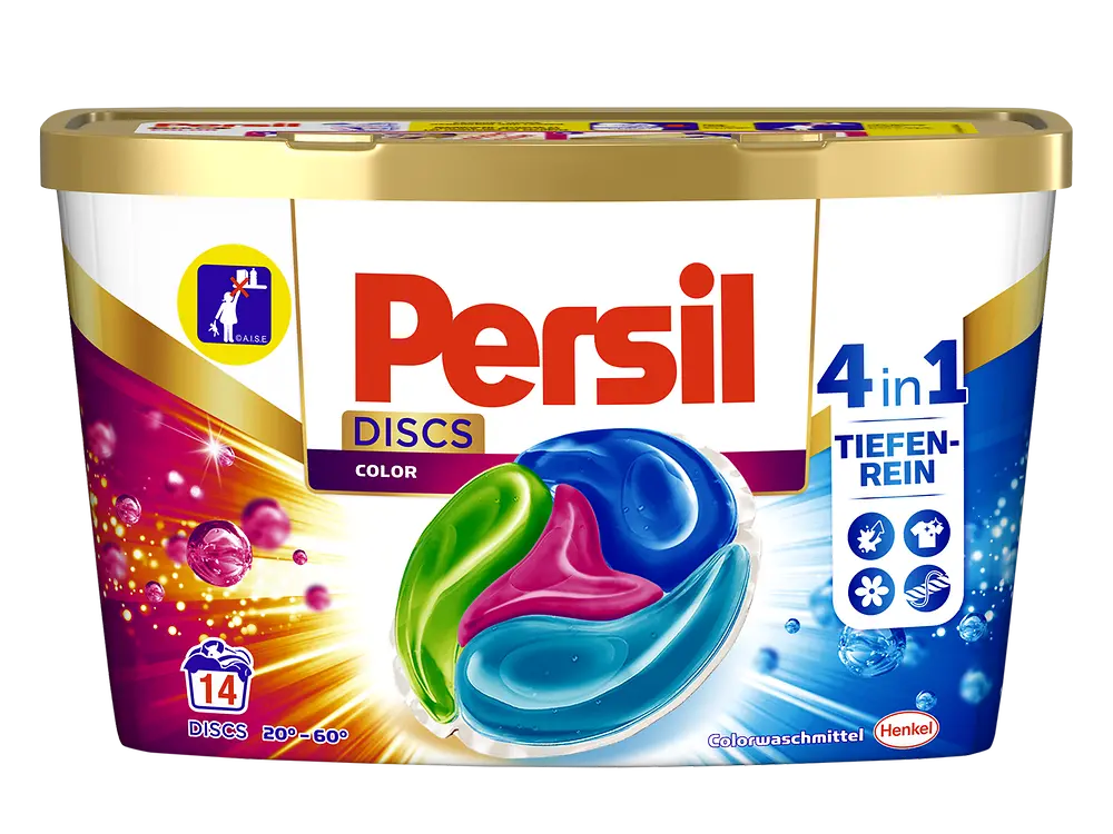 Die neuen Persil Discs Color